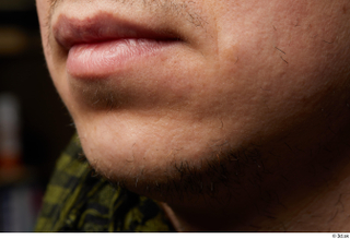  HD Skin Brandon Davis chin face head lips mouth skin pores skin texture 0003.jpg